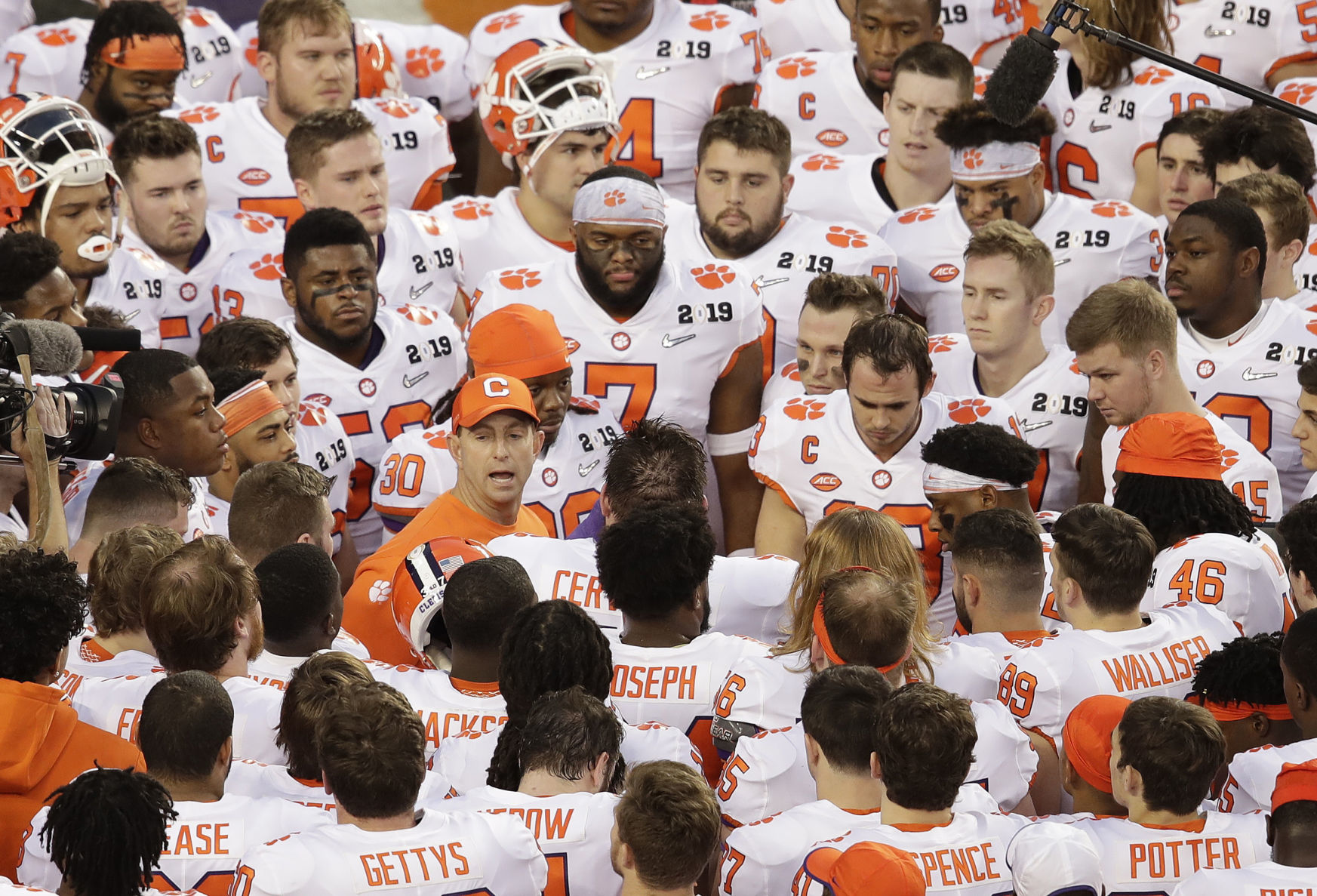 CFP National Championship Clemson Alabama Football